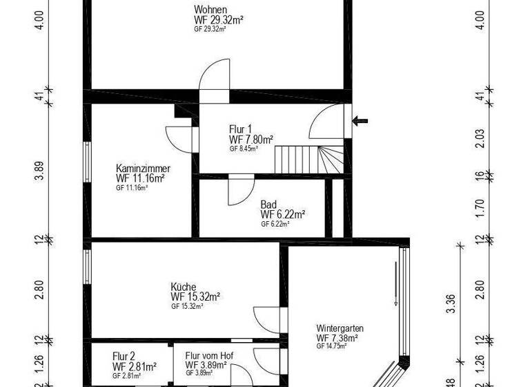 Einfamilienhaus zum Kauf 110.000 € 5 Zimmer 133 m² 1.707 m² Grundstück Gandesbergen 27324