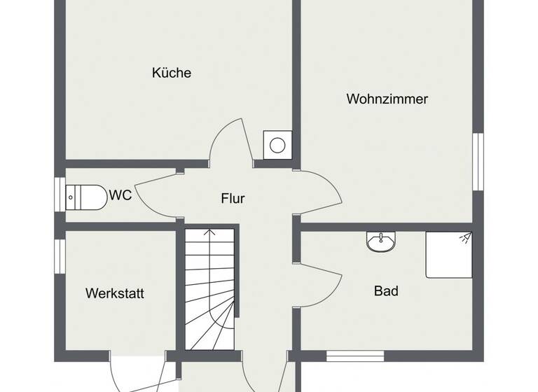 Haus zum Kauf 40.000 € 4 Zimmer 76 m² 1.378 m² Grundstück Suhl 98527