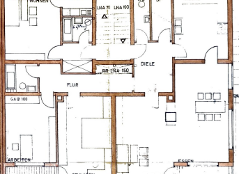 WG-Zimmer zur Miete 1.675 € 4 Zimmer 127 m² 1. Geschoss frei ab sofort Mögeldorfer Hauptstraße 44 Mögeldorf Nürnberg 90482