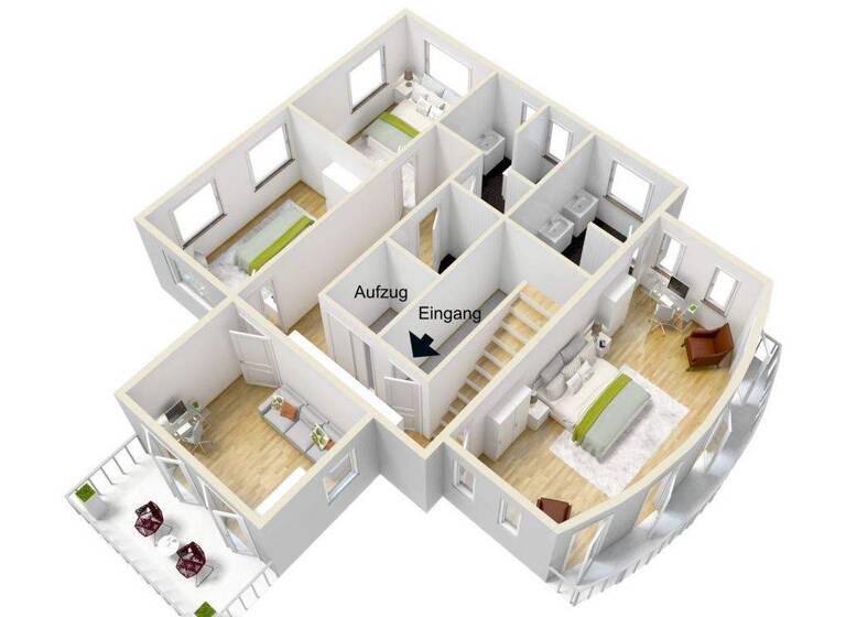 Penthouse zum Kauf 1.190.000 € 5 Zimmer 170 m² 4. Geschoss frei ab sofort Pfronten 87459