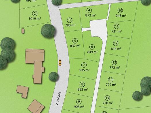 Grundstück zum Kauf provisionsfrei 109.230 € 993 m² Grundstück Abbenhausen Twistringen 27239