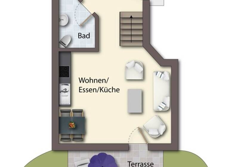 Wohnung zum Kauf 239.000 € 3 Zimmer 50 m² 1. Geschoss Koserow 17459