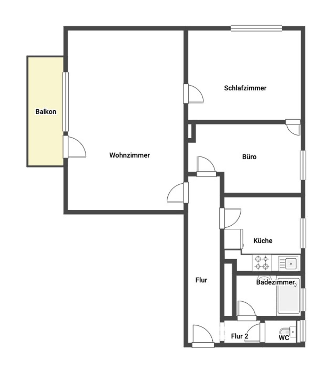 Immobilie zum Kauf als Kapitalanlage geeignet 220.000 € 3 Zimmer 86,4 m²<br/>Fläche Reinheim Reinheim 64354