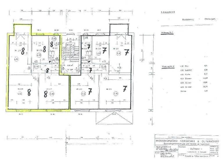 Wohnung zur Miete 780 € 3 Zimmer 70,9 m² 3. Geschoss frei ab sofort Landreiterstraße 1a Schelfstadt Schwerin 19055