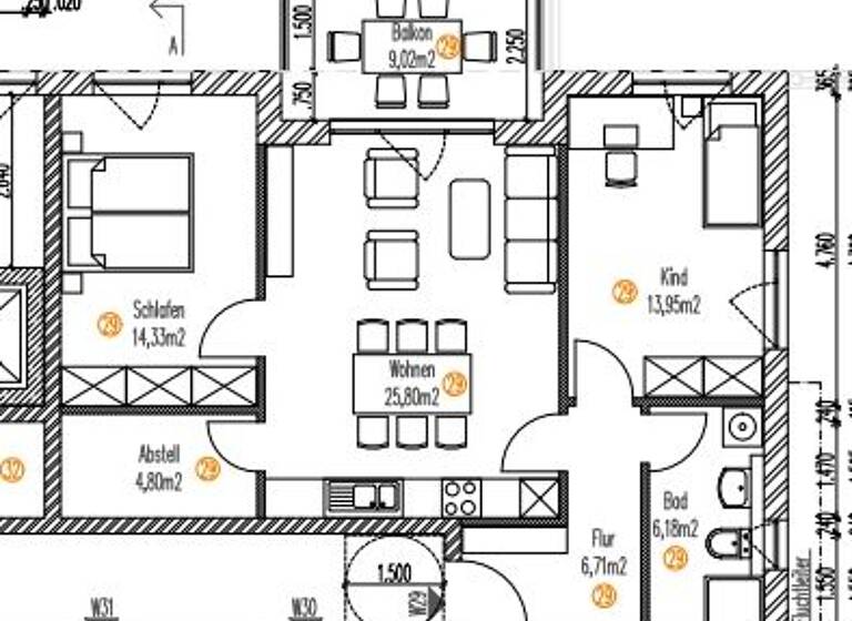 Wohnung zum Kauf provisionsfrei 415.000 € 3 Zimmer 76,3 m²<br/>Wohnfläche 2.<br/>Geschoss Gewerbestraße 15 Mettenheim-Hart Mettenheim 84562