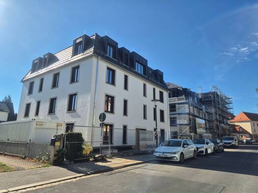 Terrassenwohnung zur Miete - Erstbezug 643 € 1 Zimmer 40,2 m² EG frei ab 01.10.2026 Mickten Ortsamtsbereich Pieschen 01139