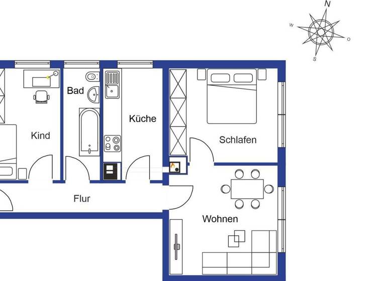 Wohnung zum Kauf 235.000 € 3 Zimmer 60 m² Schönaich 71101
