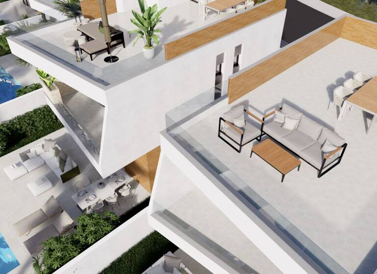 Villa zum Kauf - Erstbezug provisionsfrei 459.900 € 4 Zimmer 127 m² 303 m² Grundstück Pilar de la Horadada 03191