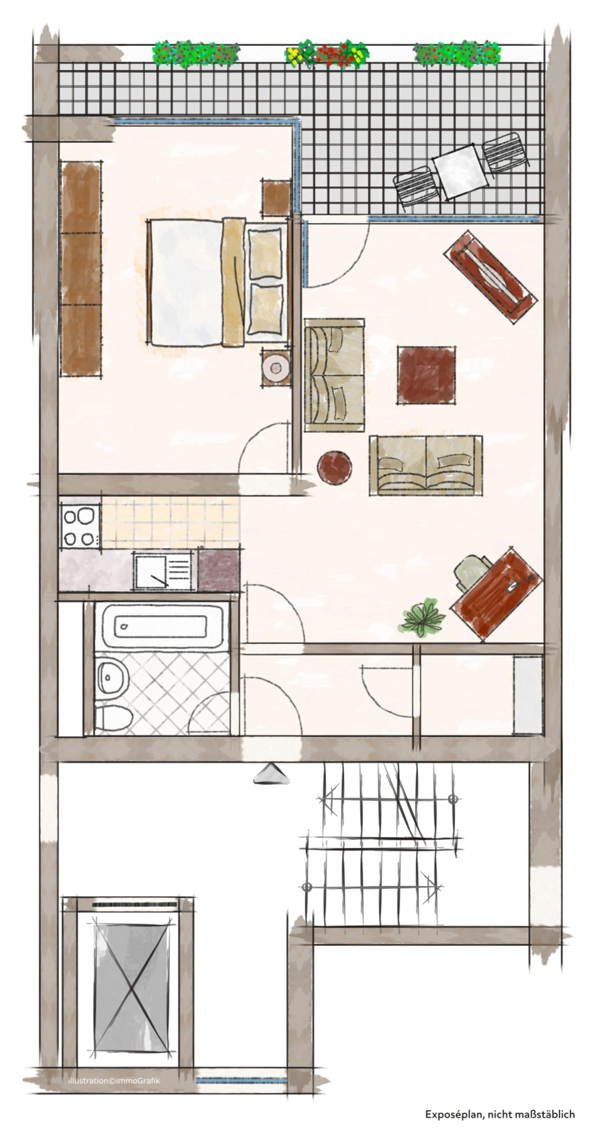 Wohnung zum Kauf 92.900 € 2 Zimmer 70 m²<br/>Wohnfläche Hämelerwald Lehrte 31275