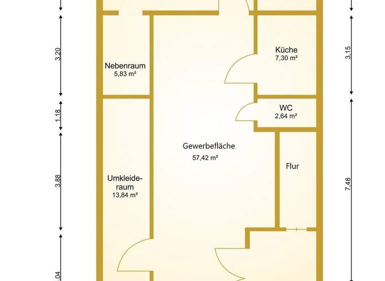 Laden zur Miete 1.000 € 103 m² Verkaufsfläche Lensahn 23738