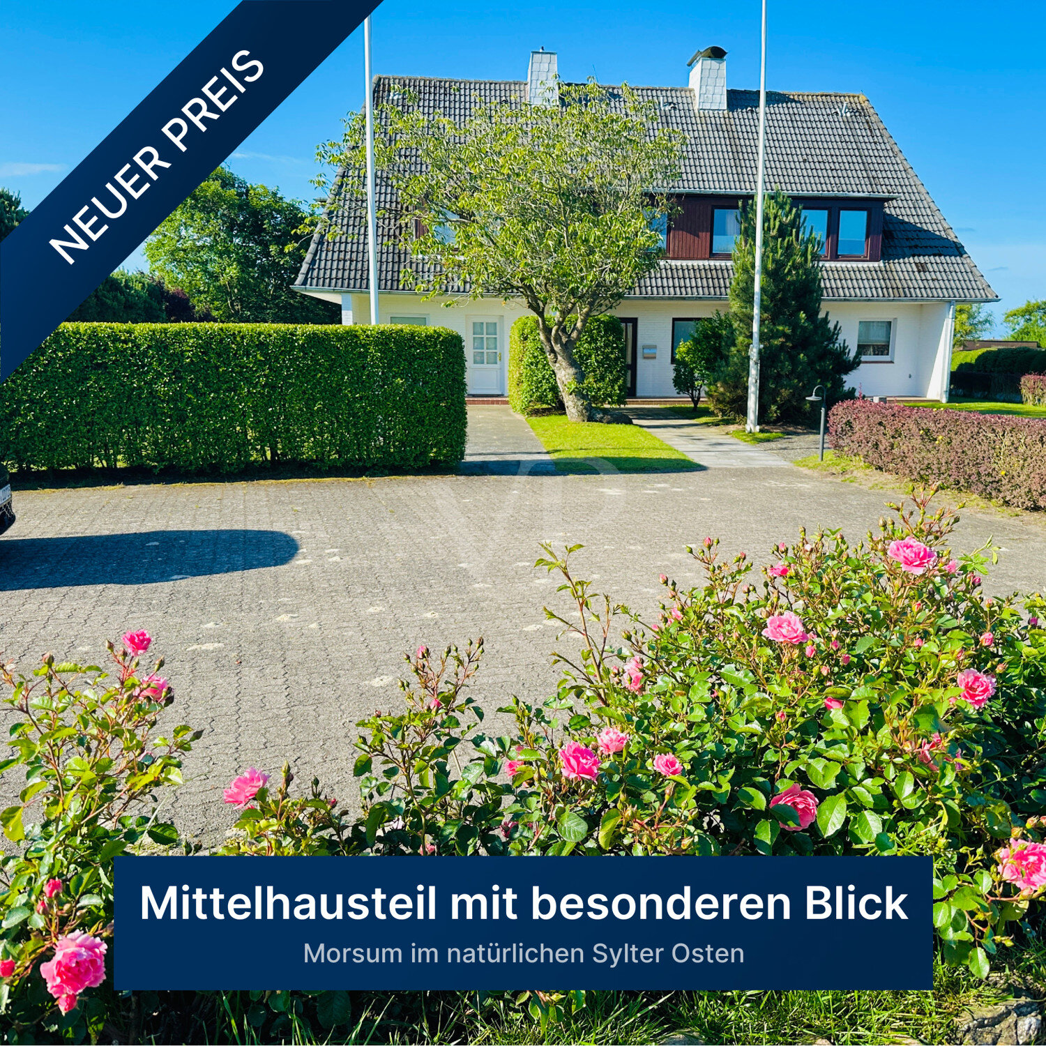 Reihenmittelhaus zum Kauf 799.000 € 4 Zimmer 110 m²<br/>Wohnfläche 1.400 m²<br/>Grundstück Morsum Sylt 25980