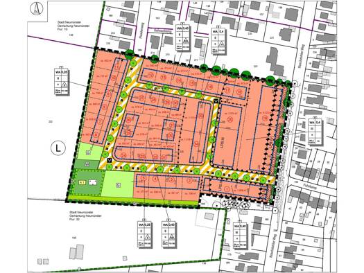 Grundstück zum Kauf 435 m² Grundstück frei ab 01.10.2025 Neumünster 24536