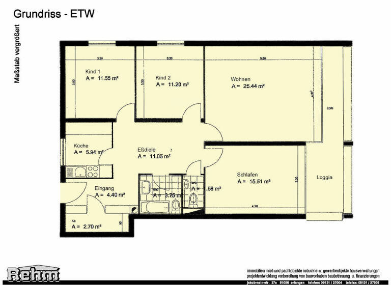 Wohnung zum Kauf 4,5 Zimmer 110 m²<br/>Wohnfläche Kriegenbrunn Erlangen 91056