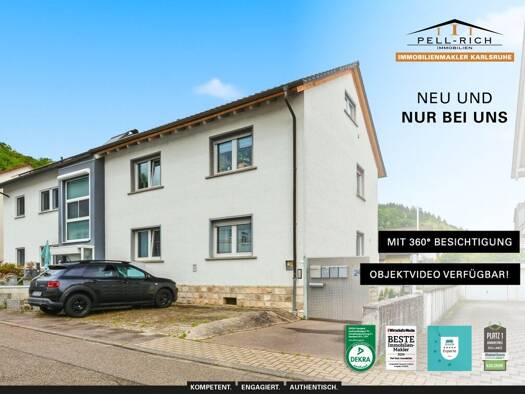 Mehrfamilienhaus zum Kauf 615.000 € 7 Zimmer 135 m² 340 m² Grundstück Söllingen Pfinztal 76327