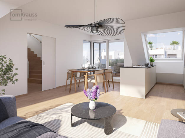 Terrassenwohnung zum Kauf - Neubau 699.500 € 4 Zimmer 71,4 m² 7. Geschoss Wien 1200