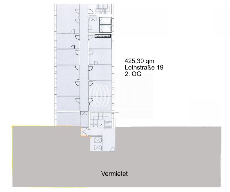 Bürofläche zur Miete provisionsfrei 22 € 425,3 m²<br/>Bürofläche Schwere-Reiter-Straße München 80797