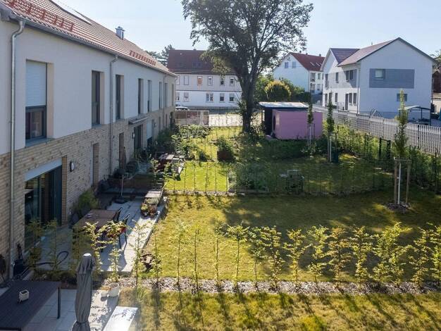 Reihenmittelhaus zum Kauf provisionsfrei 388.000 € 4 Zimmer 122 m² 100 m² Grundstück Vieselbach Erfurt 99098