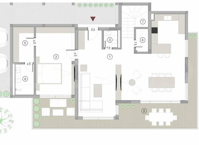 Reihenmittelhaus zum Kauf 770.000 € 5 Zimmer 232 m² Sofia