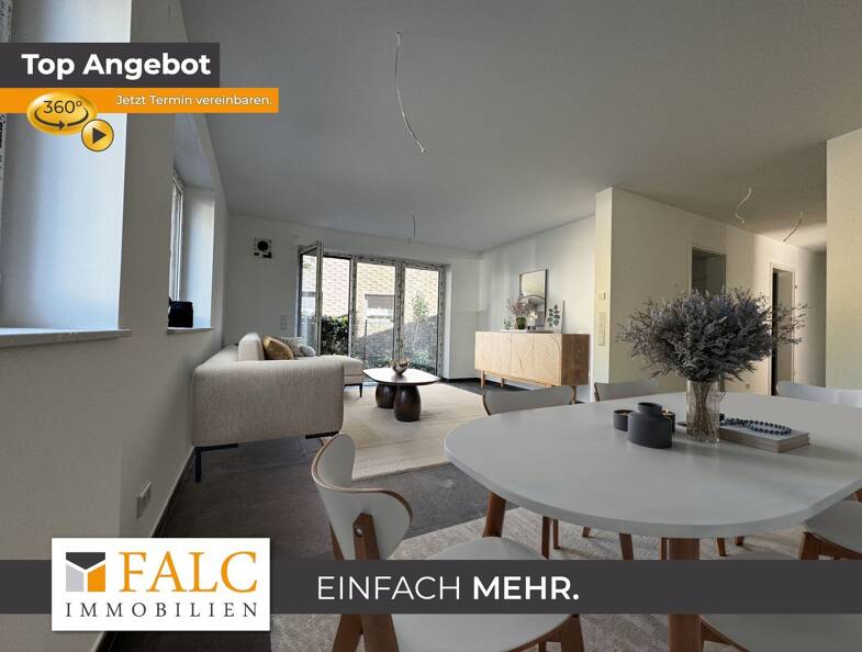 Wohnung zum Kauf - Neubau 379.999 € 3 Zimmer 88,8 m² frei ab 01.06.2025 Hüls Marl 45770