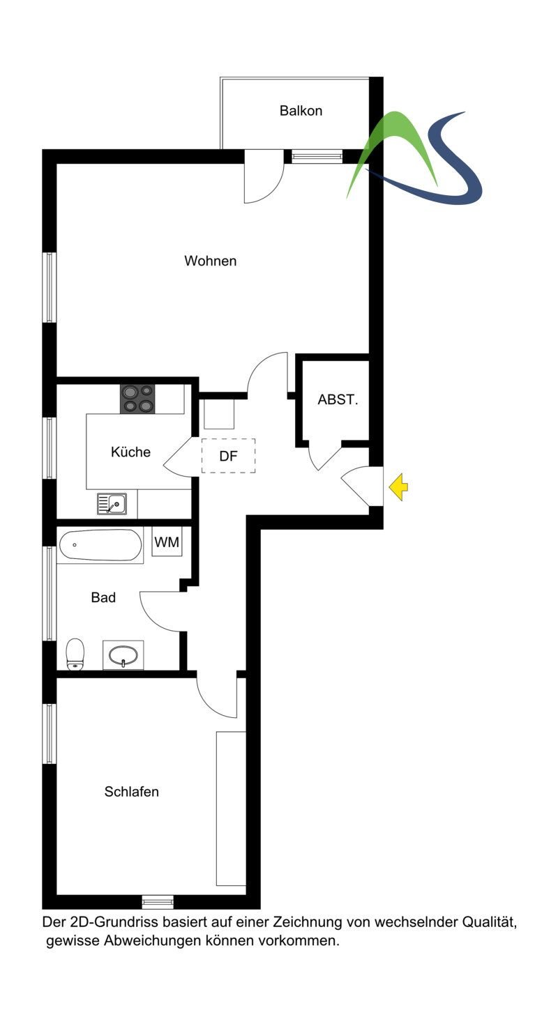 Wohnung zum Kauf 189.000 € 2 Zimmer 58 m²<br/>Wohnfläche Kelheim Kelheim 93309