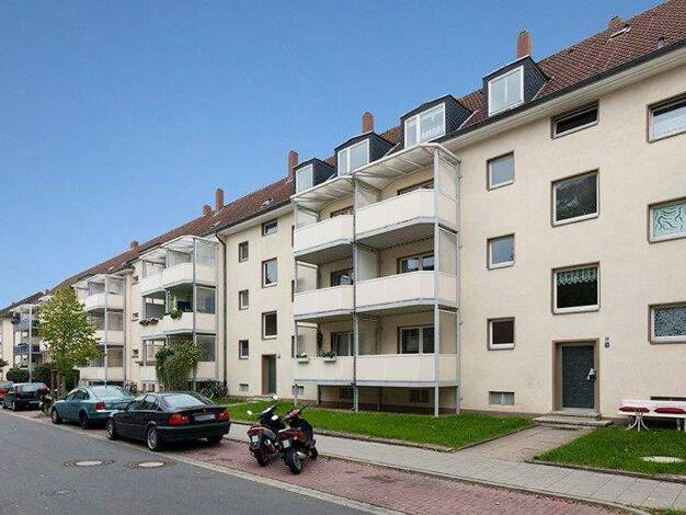 Wohnung zur Miete 506 € 2 Zimmer 57,7 m² 2. Geschoss frei ab 13.12.2025 Limbeker Str. 25 Braunschweig 38126