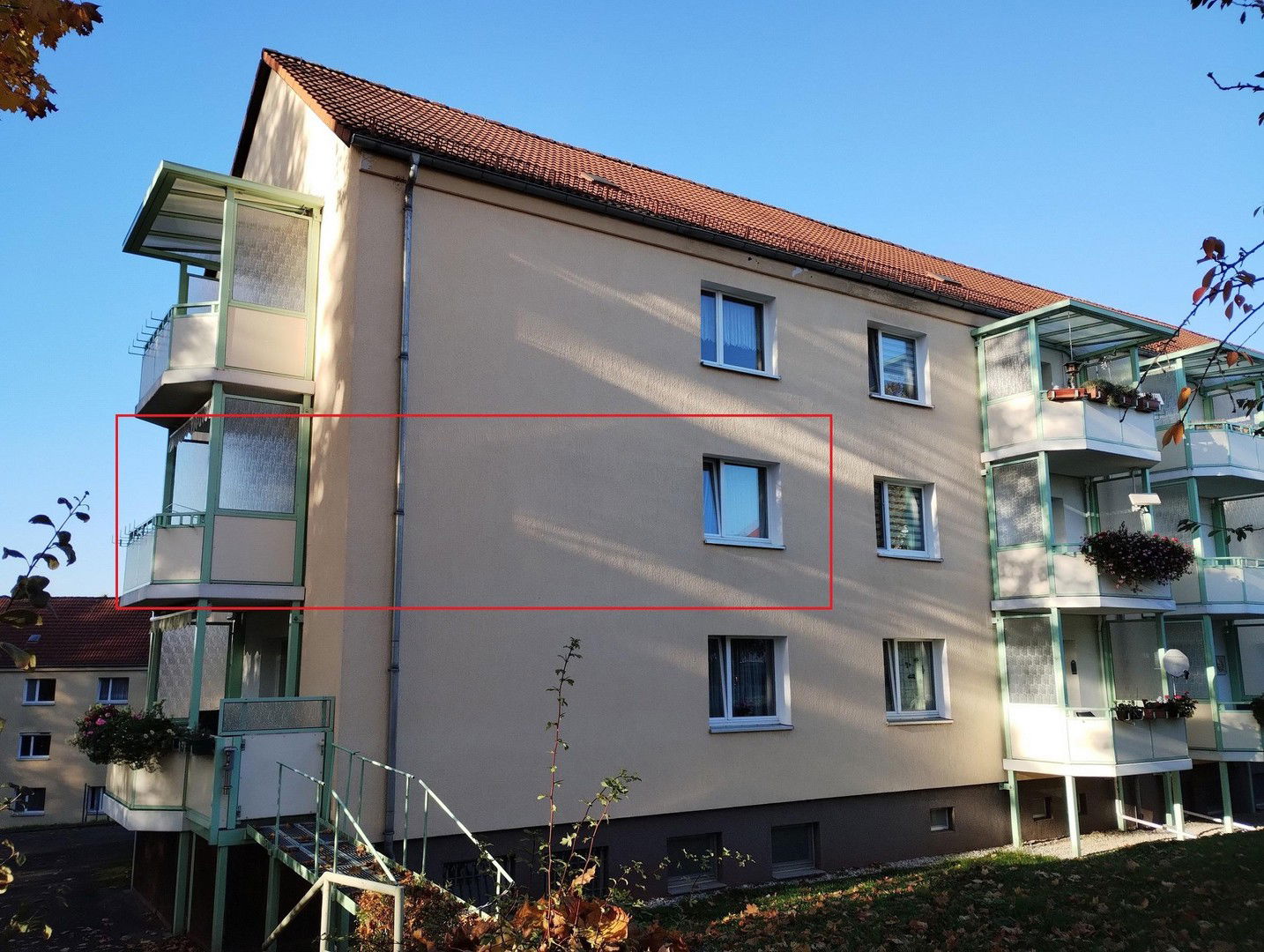 Wohnung zum Kauf provisionsfrei 48.000 € 3 Zimmer 61 m²<br/>Wohnfläche 1.<br/>Geschoss Ernst-Thälmann-Siedlung 29 Hohenstein-Ernstthal Hohenstein-Ernstthal 09337