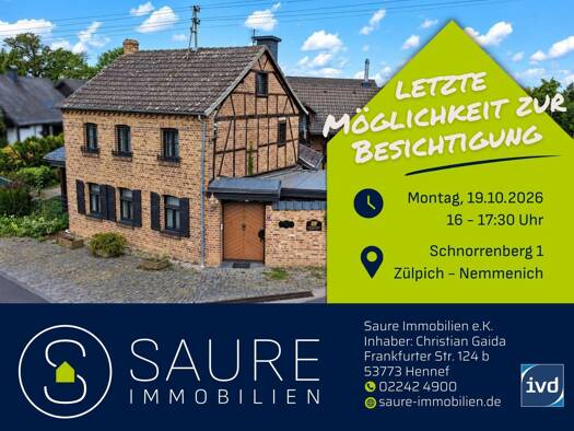 Bauernhaus zum Kauf 339.000 € 6 Zimmer 177 m² 803 m² Grundstück Nemmenich Zülpich 53909