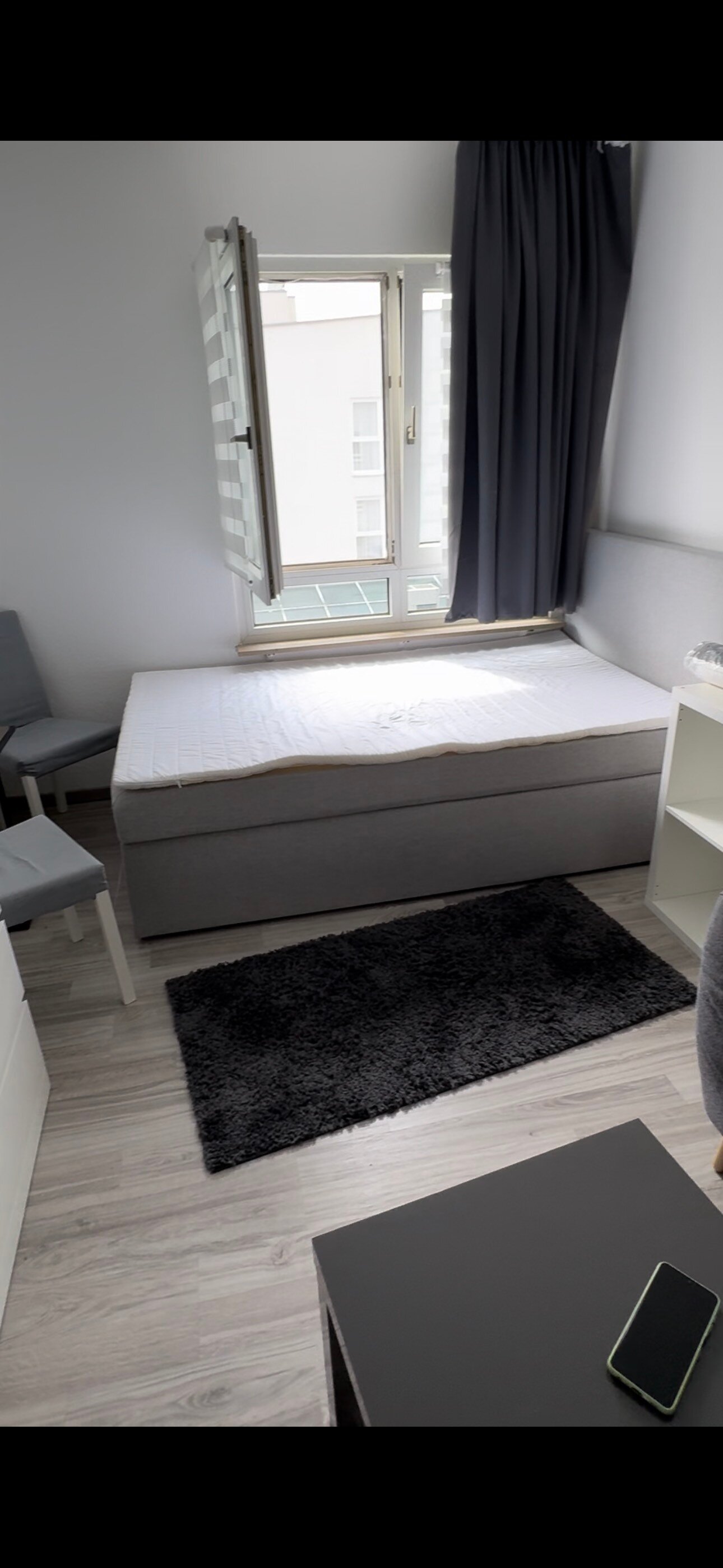 Wohnung zur Miete 370 € 1 Zimmer 18,3 m²<br/>Wohnfläche 2.<br/>Geschoss an der Vogelhardt 8 Neureut - Kirchfeld Karlsruhe 76149