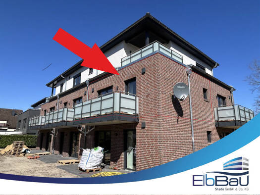 Wohnung zur Miete - Erstbezug 715 € 2 Zimmer 44,1 m² 1. Geschoss frei ab 01.05.2026 Brillenburgsweg 10 Buxtehude 21614