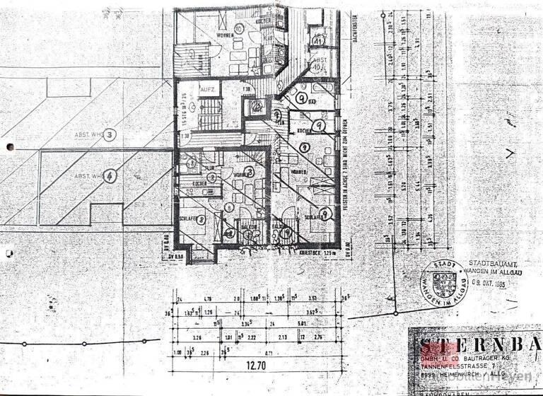 Maisonette zum Kauf 260.000 € 3 Zimmer 75 m² 3. Geschoss Wangen Wangen im Allgäu 88239