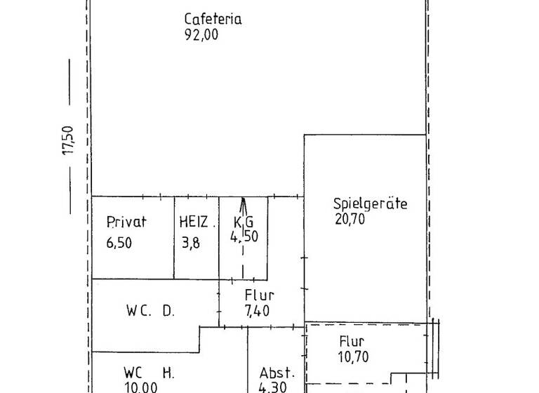 Ladenfläche zur Miete provisionsfrei 650 € 2 Zimmer 140 m² Verkaufsfläche Hauptstraße 58 Ankum 49577