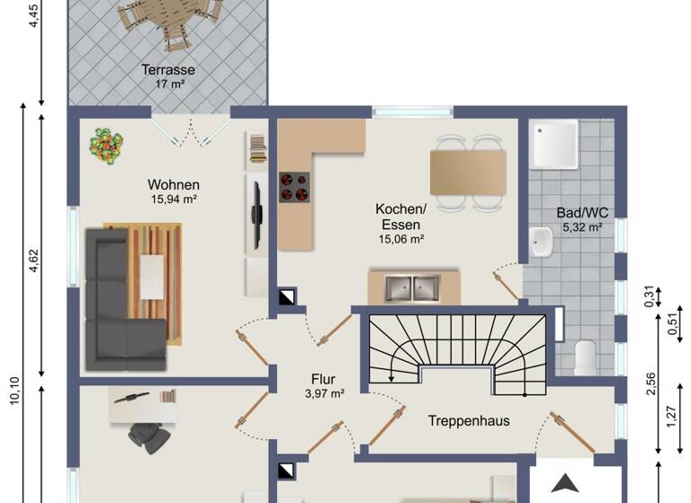 Mehrfamilienhaus zum Kauf 375.000 € 6 Zimmer 170,9 m² 491 m² Grundstück frei ab sofort Cumbach Rudolstadt 07407