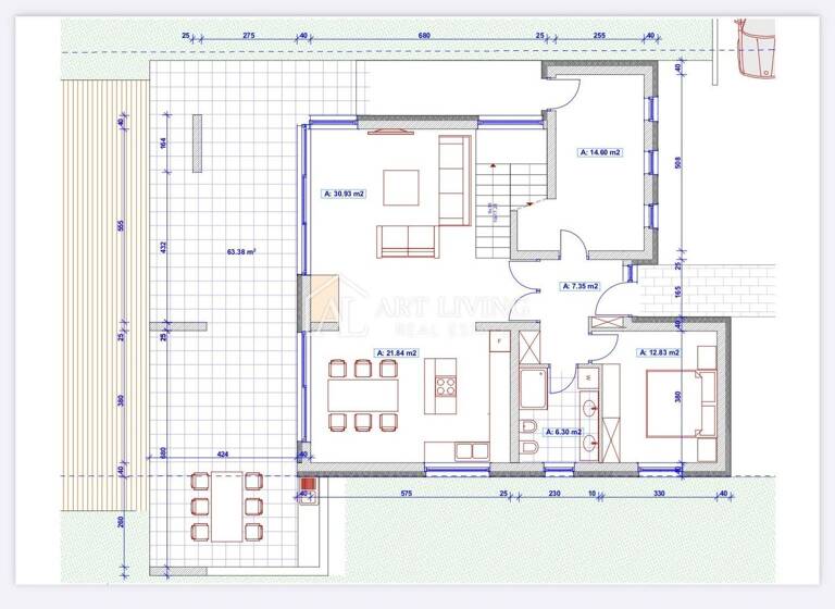 Grundstück zum Kauf 426.000 € Novigrad 52466