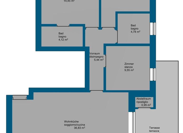 Wohnung zum Kauf - Erstbezug 345.000 € 4 Zimmer 128 m² frei ab sofort Cavallino Treporti