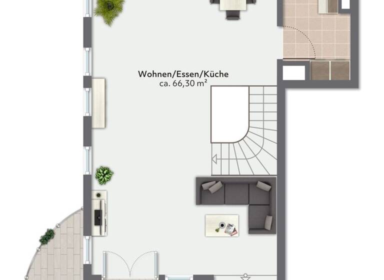 Maisonette zum Kauf 1.699.999 € 3 Zimmer 187 m² Grünwald 82031