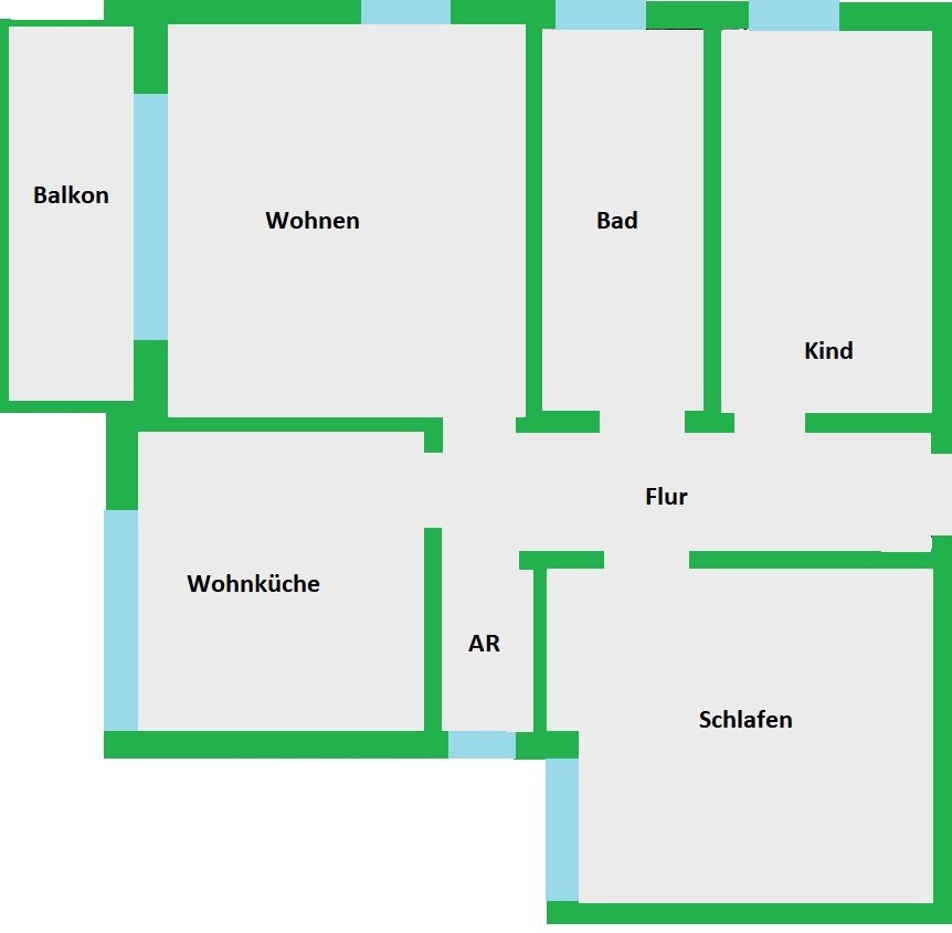 Wohnung zur Miete 800 € 3 Zimmer 80 m²<br/>Wohnfläche 2.<br/>Geschoss Vilsbiburg Vilsbiburg 84137