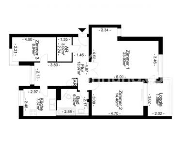 Wohnung zur Miete Tauschwohnung 485 € 3 Zimmer 82 m² 4. Geschoss Gesundbrunnen Berlin 13355