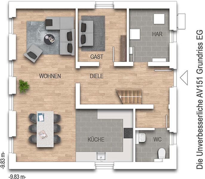 Stadthaus zum Kauf 465.100 € 6 Zimmer 152 m²<br/>Wohnfläche 540 m²<br/>Grundstück Boos Boos 87737