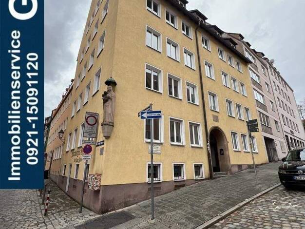 Wohnung zur Miete 820 € 2 Zimmer 55 m² 3. Geschoss frei ab 01.06.2026 Burgstraße 21 Sebald Nürnberg 90403