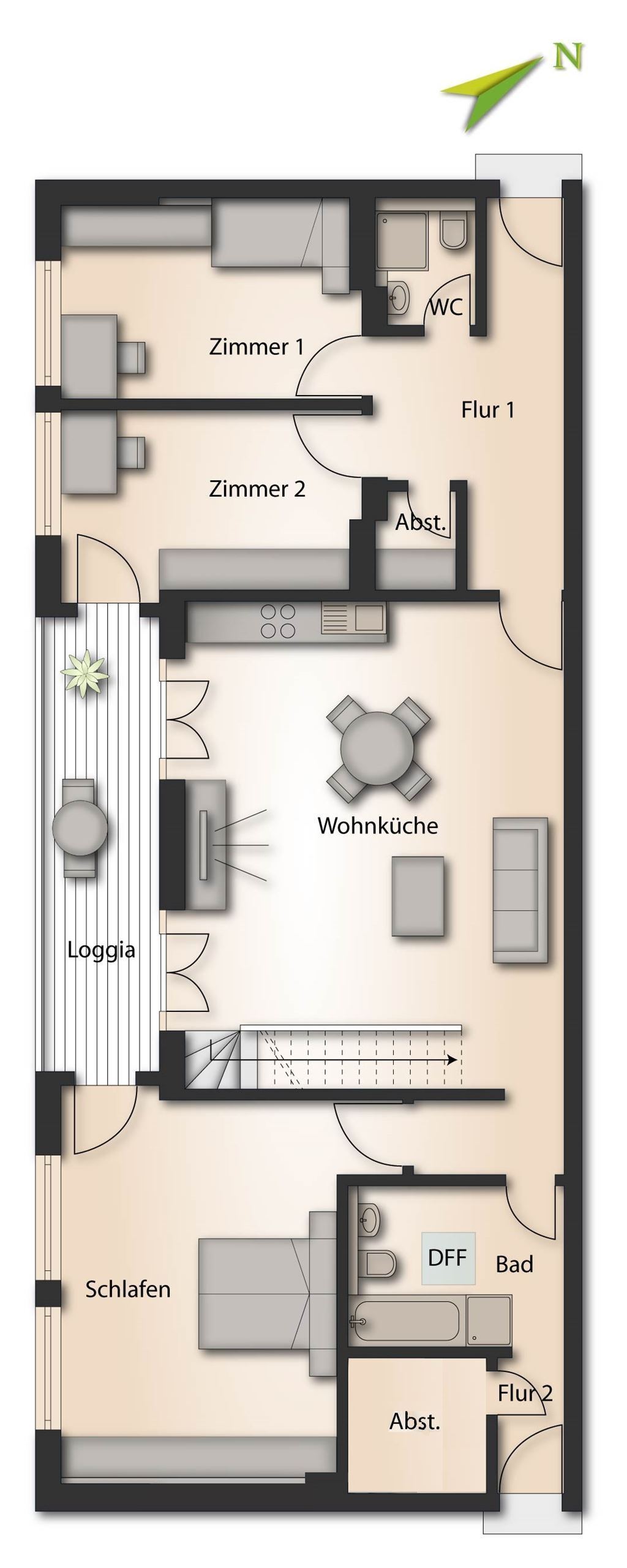 Wohnung zum Kauf 1.290.000 € 4 Zimmer 148 m²<br/>Wohnfläche 5.<br/>Geschoss ab sofort<br/>Verfügbarkeit Prenzlauer Berg Berlin 10405