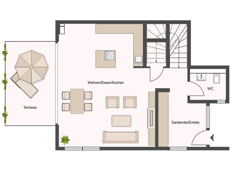 Doppelhaushälfte zur Miete - Erstbezug 2.438 € 6 Zimmer 152 m² 12 m² Grundstück Zum Kap 82 Zwenkau 04442