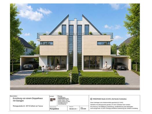 Doppelhaushälfte zum Kauf provisionsfrei 5 Zimmer 160 m² 309,5 m² Grundstück frei ab 31.07.2027 Hofheim Hofheim am Taunus 65719