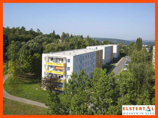 Wohnung zur Miete 299 € 2 Zimmer 45 m² 2. Geschoss frei ab sofort Rudelsburgstraße 60 Bieblach-Ost Gera 07552