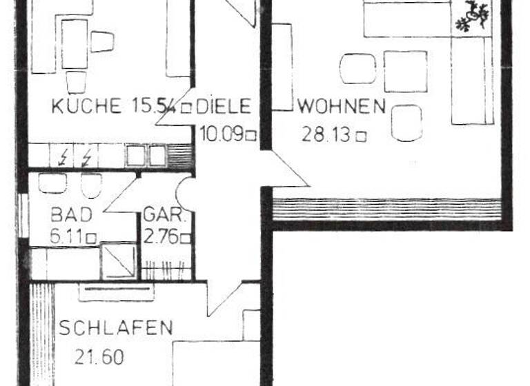 Wohnung zur Miete 700 € 2 Zimmer 84 m² 1. Geschoss Zeithstraße 155 Seelscheid Neunkirchen-Seelscheid 53819