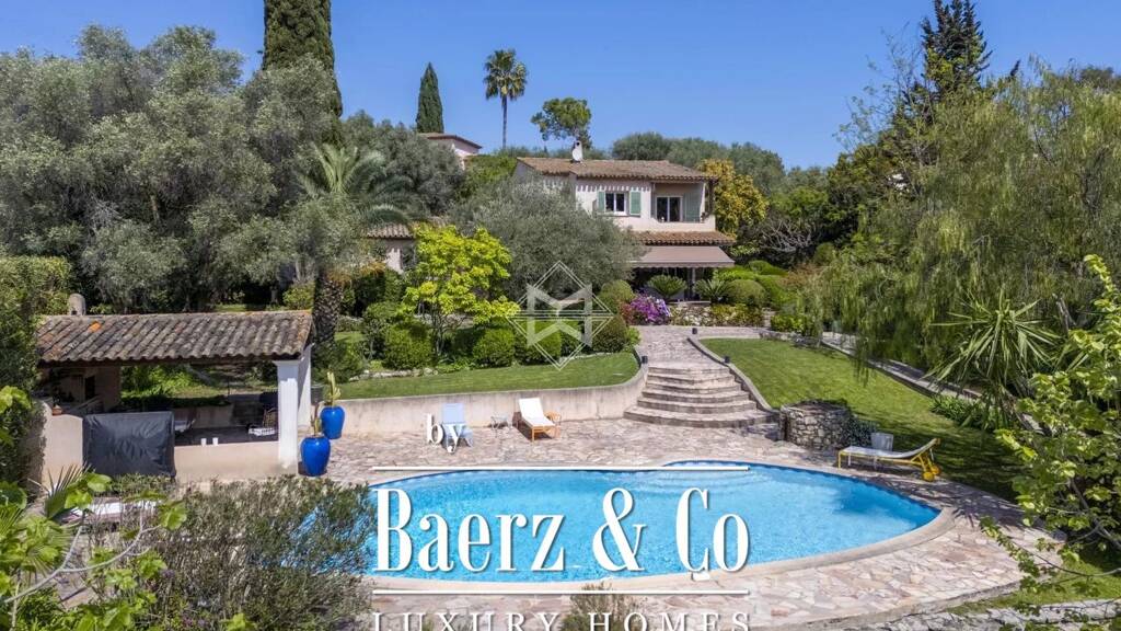 Villa zum Kauf 1.920.000 € 7 Zimmer 225 m² 2.955 m² Grundstück Saint Laurent mougins 06250