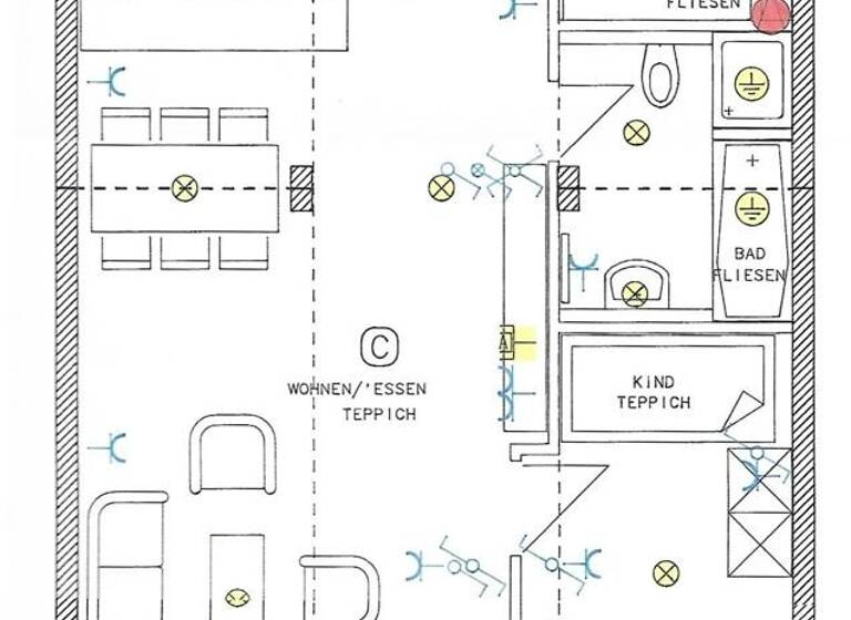 Wohnung zum Kauf 190.000 € 3 Zimmer 78,5 m²<br/>Wohnfläche 2.<br/>Geschoss Lindenpark 13 Burghausen-Rückmarsdorf Leipzig / Burghausen 04178