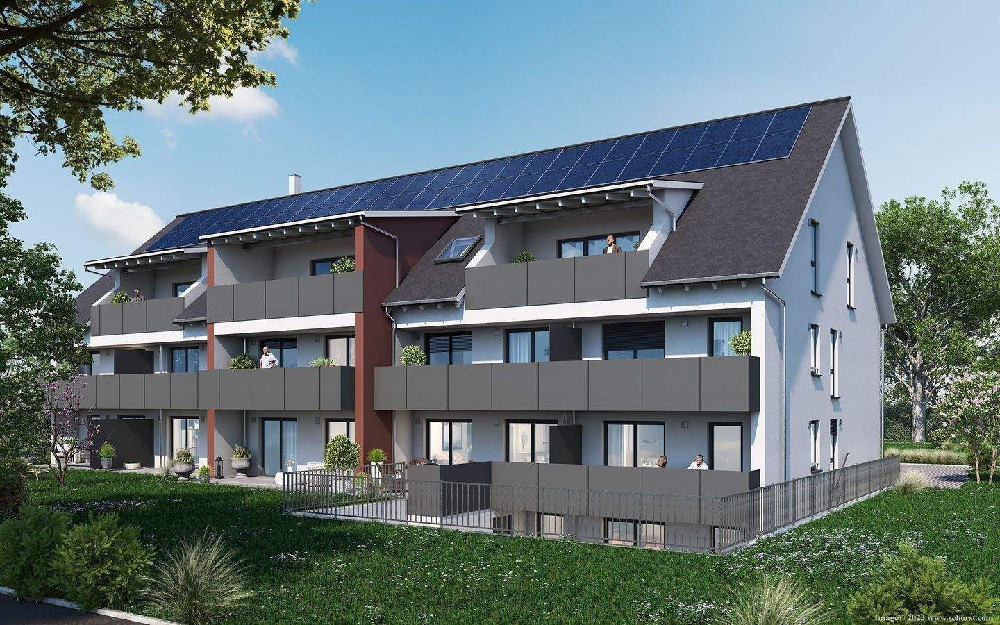 Immobilie in Obermeitingen - Schöne 2-Zimmer-Wohnung mit großzügigen Balkon in der Seniorenresidenz Mauritius, Obermeitingen - Bild 0