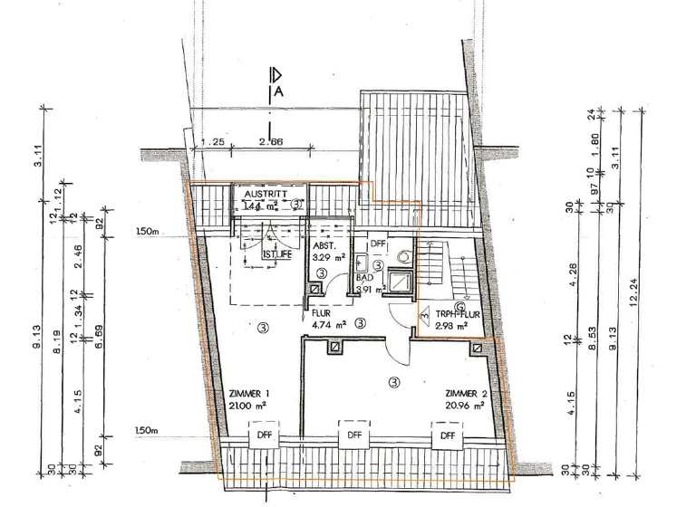 Wohnung zum Kauf provisionsfrei 158.900 € 1,5 Zimmer 55,3 m² 2. Geschoss Mundenheim Ludwigshafen-Mundenheim 67065