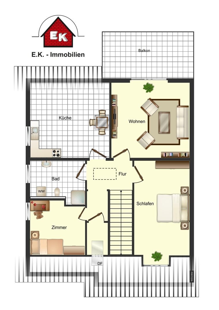 Wohnung zum Kauf 185.000 € 3 Zimmer 63 m²<br/>Wohnfläche 01.03.2025<br/>Verfügbarkeit Westrhauderfehn Rhauderfehn 26817