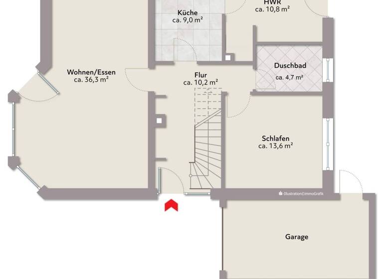 Einfamilienhaus zum Kauf 495.000 € 5 Zimmer 147,1 m² 438 m² Grundstück Kattenesch Bremen 28277